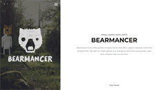 Desktop Screenshot of bearmancer.com